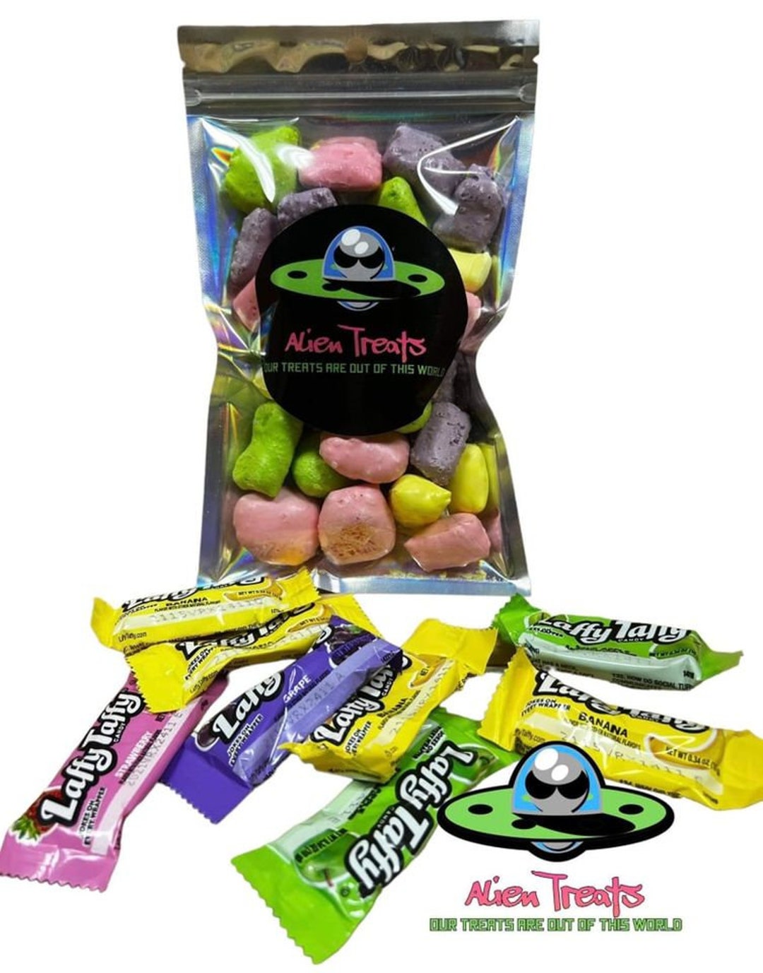 Freeze Dried Candy L Laffy Taffy L Crunchy L Candy L Treats L Gifts L