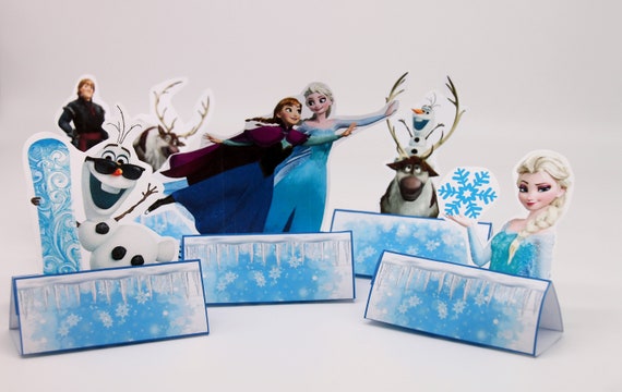 Frozen Place Cards Frozen Party Food Labels Frozen Food Tents Printable  Frozen Birthday Decor Frozen Theme Party Printable Labels - Etsy