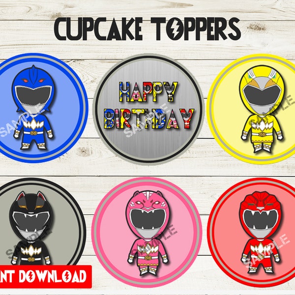 Power Ranger Party - Etsy