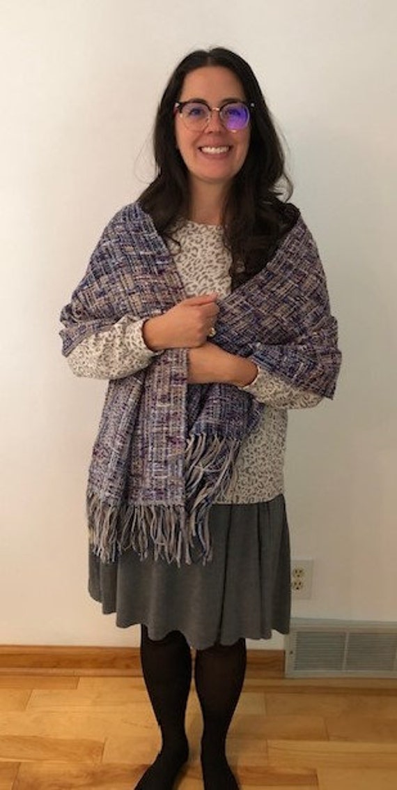 Hand woven shawl