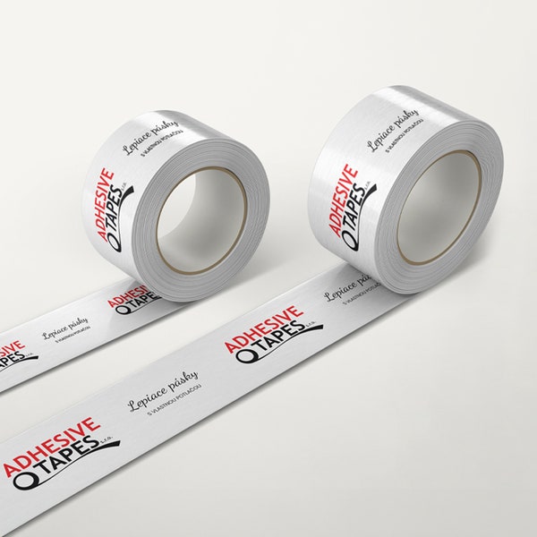 Adhesive tapes with custom printing