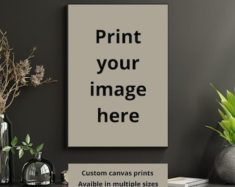 Personalized Photo Canvas Print - Custom Wall Art from our Own Photo
