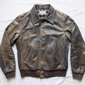 Veste en cuir Levi's Vintage Clothing type "Cossack"