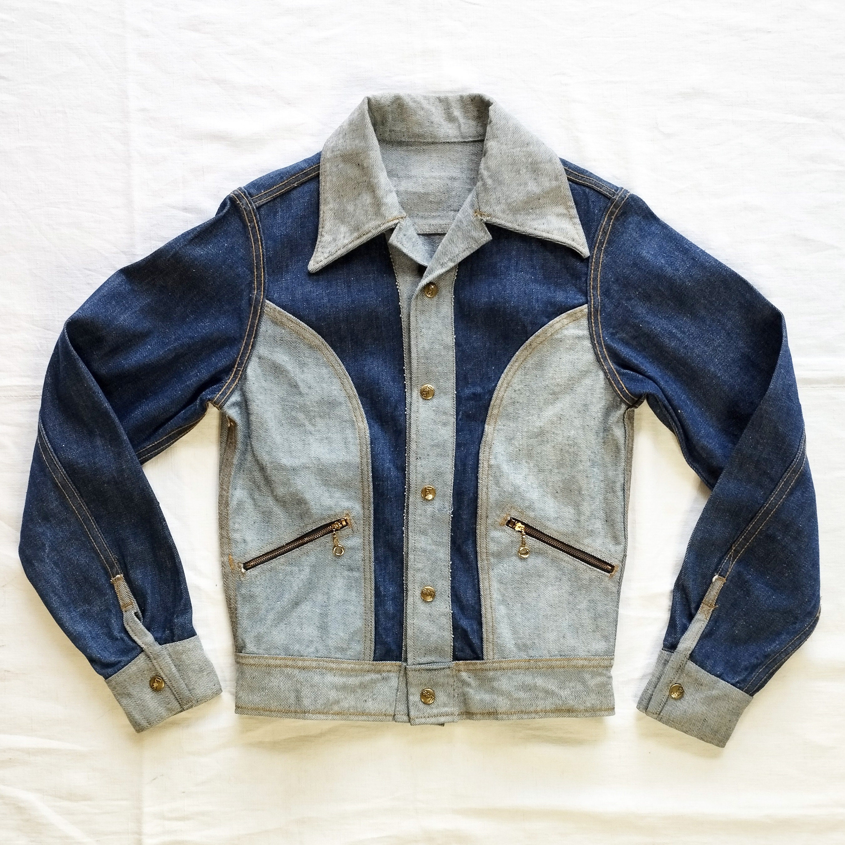 70s Two Tone Jacket - Etsy UK