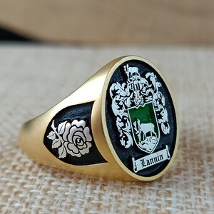 Custom Sterling Silver Family Ring, Personalized Gold Family Jewelry ...