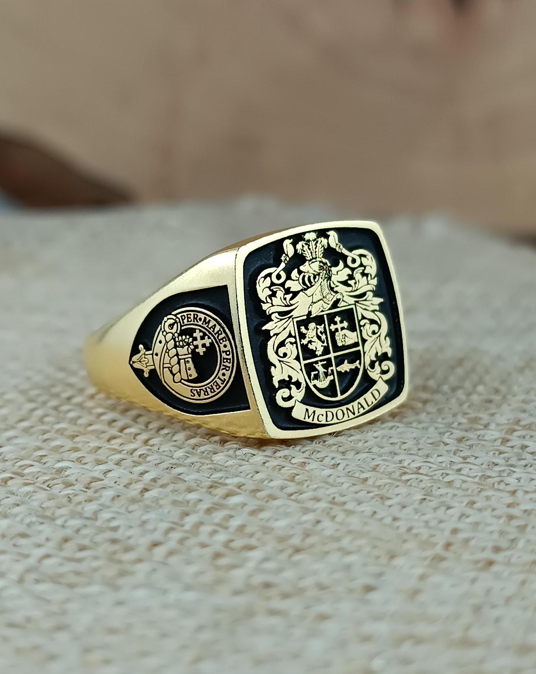 Personalized Family Ring, Gold or Silver, Custom Name Ring, Unique Custom Family Jewelry, Gift for Parents