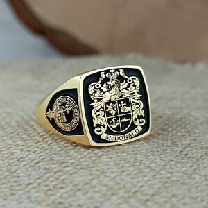 Personalized Family Ring, Gold or Silver, Custom Name Ring, Unique ...