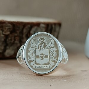 Customizable Family Ring, Gold or Silver, Personalized Jewelry for ...