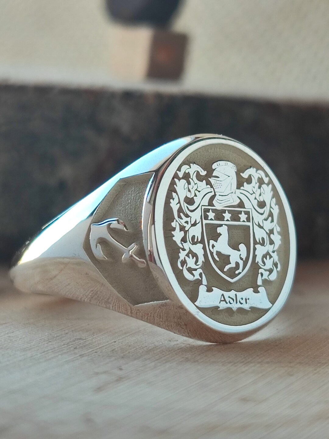Personalized Family Ring in Silver or Gold, Custom Name Rings ...