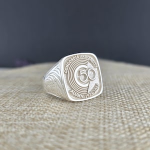 Crest Ring, Family Crest Signet Ring Christmas Gift, Coat of Arms Ring, Family Crest Rings, Custom Signet Ring