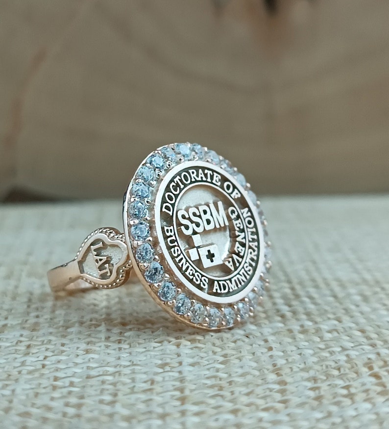University Ring,class Ring,graduation Ring,baguette Ring ,woman Ring ...