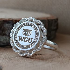 School Ring ,Graduation Gift,Gift for My Daughter,Gift for Her,Christmas gif, Graduation Gift,Personalized gift,College Ring,University Ring