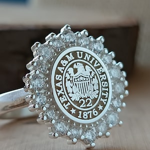 Senior Class Ring,High School Class Ring,Graduation Gift, Personalized ring ,College Class Ring,School Ring,Class Rings,Graduation Ring