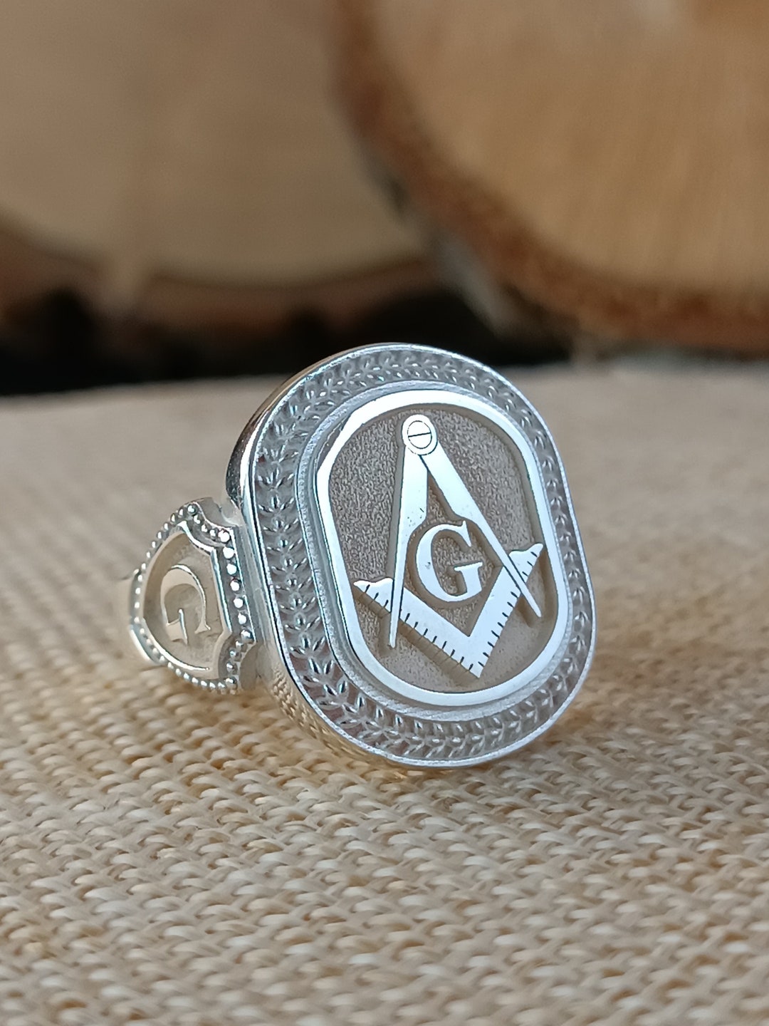 Free Mason Ring, Mens Masonic Rings, Masonic Jewelry, Christmas Ring