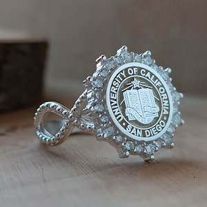 Class Ring,College Class Ring,School Ring, High School Ring,Wedding,College Ring,University Ring,Graduation Gift ,Graduation Ring,Woman Ring