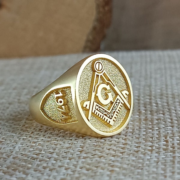 Masonic Rings, Freemason Ring, Master Mason Rings, Free Mason Ring, Mens Masonic Rings, Masonic Jewelry, Christmas Ring, Christmas Gift