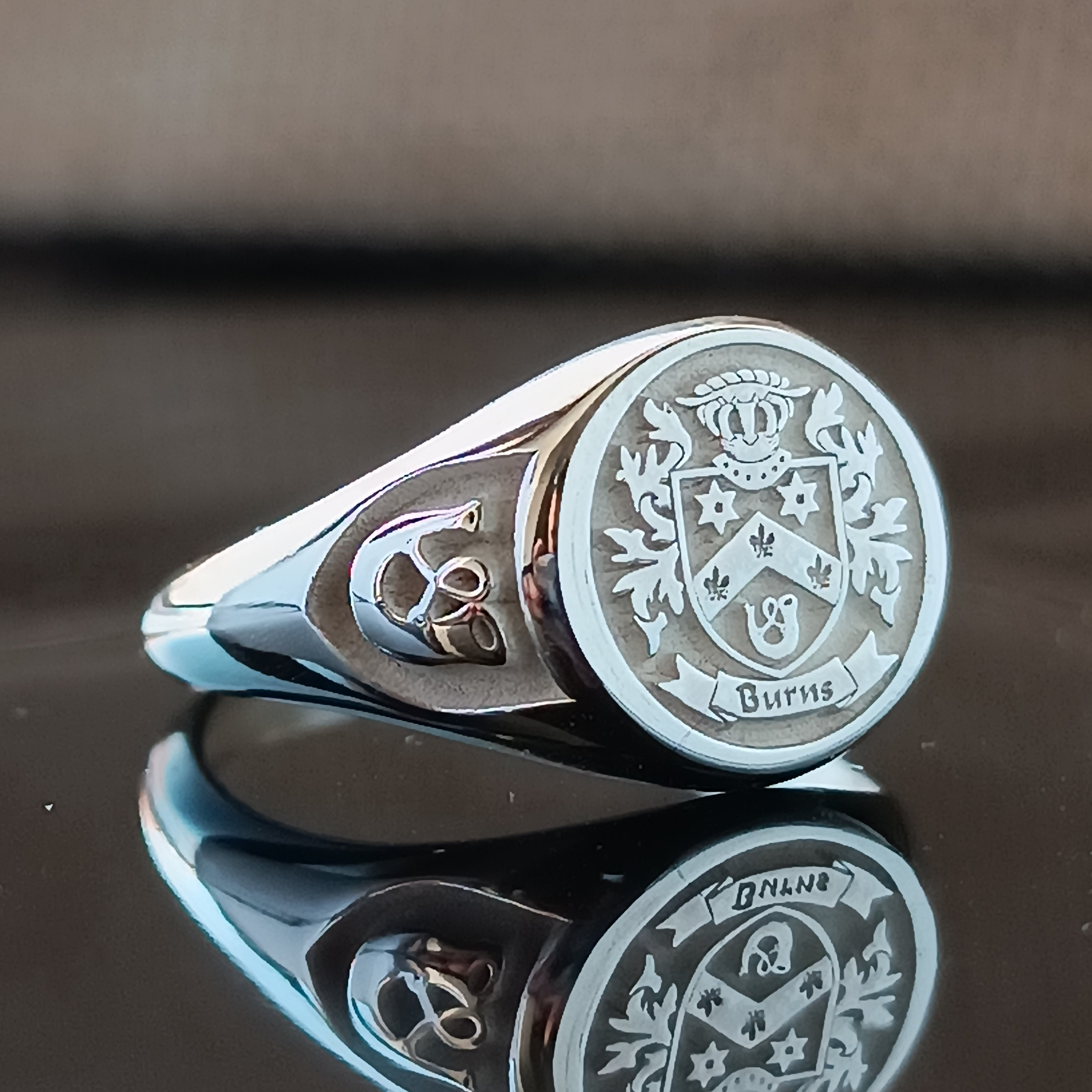 Family Crest, Sterling Silver Personalized Jewelry,personalized