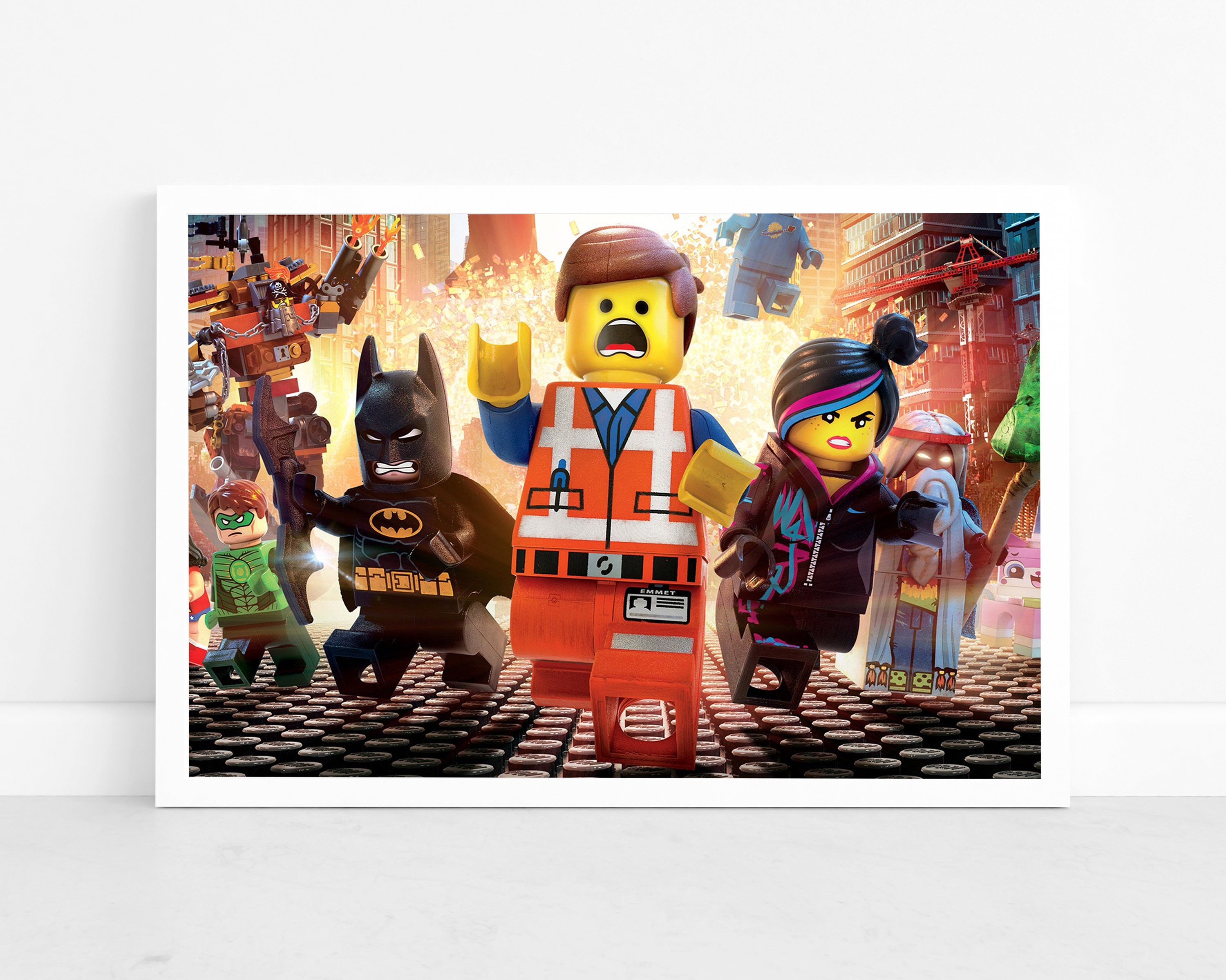 Evalueerbaar Smeren grafiek Legos Poster - Etsy