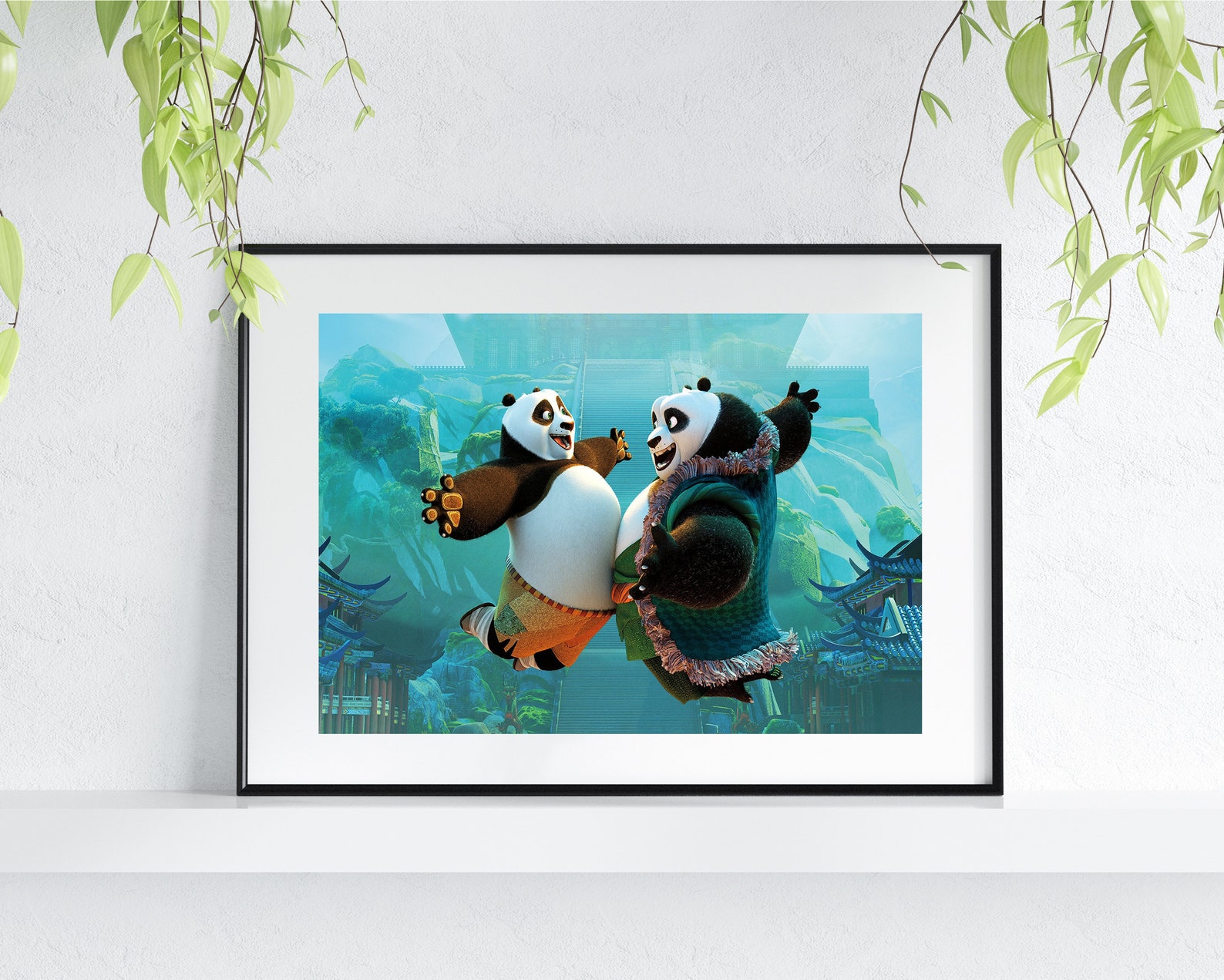 Kungfu Panda Kungfu Panda Poster Kungfu Panda Print Home Etsy