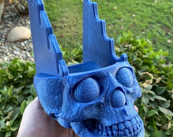 Skull Knife and Blade Display