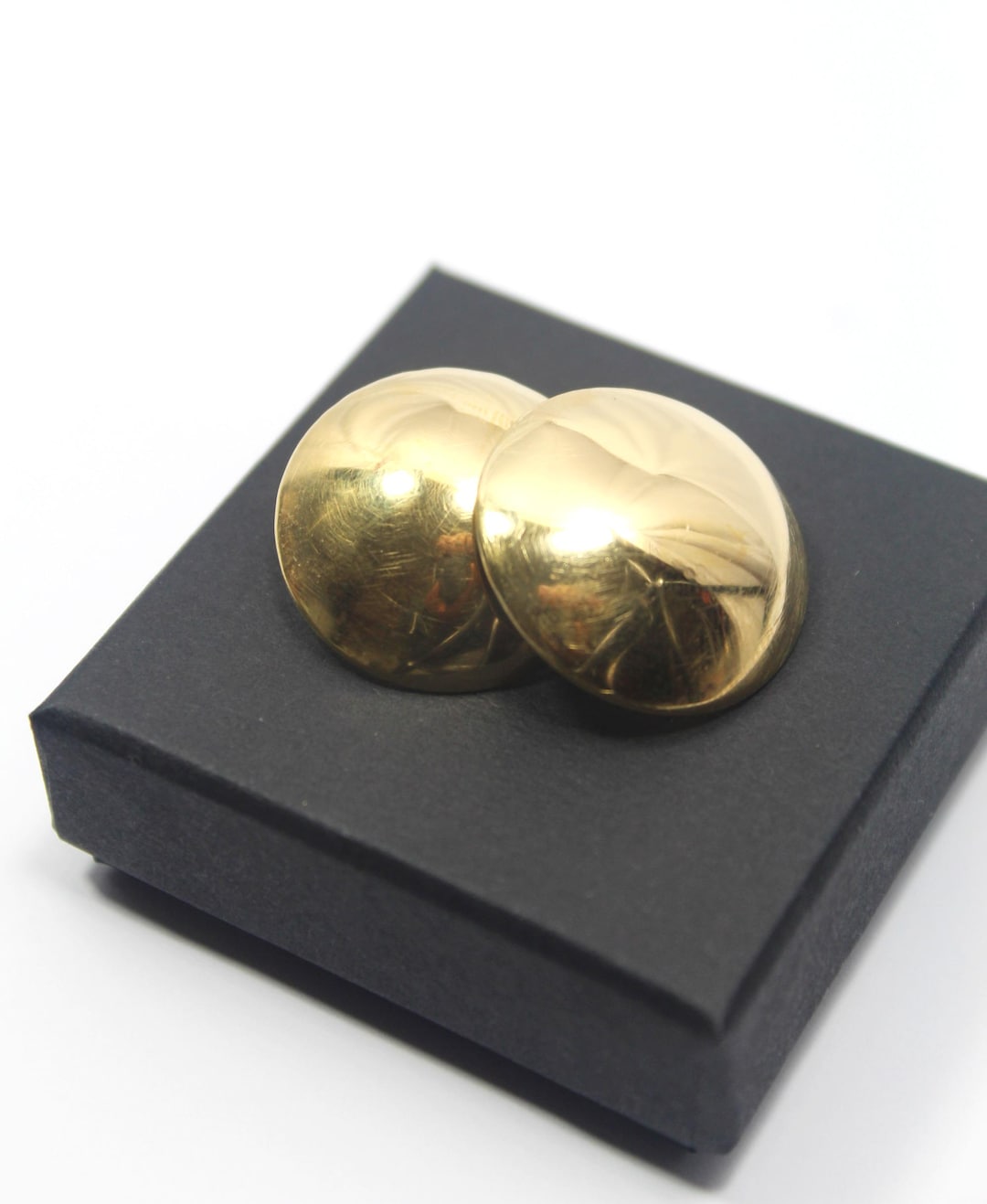 Dennis Higgins Limited Gold Shield Earrings