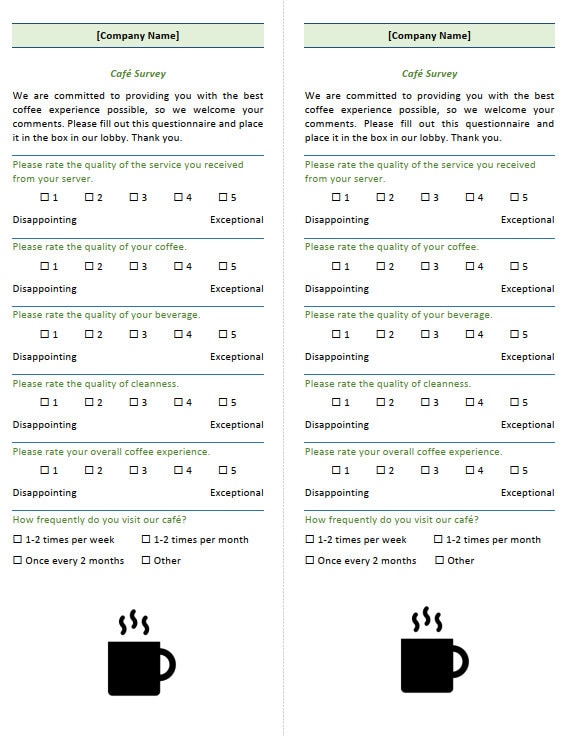 Descobrir 95+ imagem encuesta para clientes de una cafeteria Abzlocal.mx