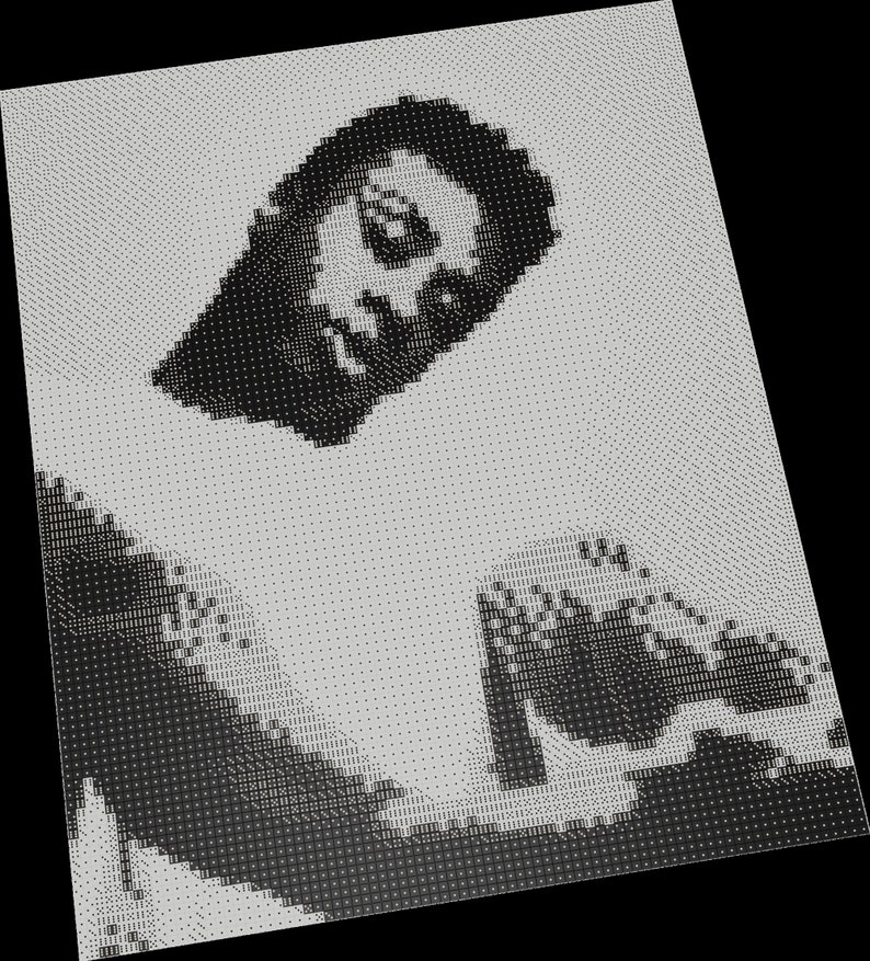 Custom Dice Art Mosaic From Photo or Drawing Personalised Wall Art Mosaic Made From Dice Etsy