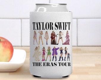 Taylor Swift Eras Tour Dosenkühler | Taylor Swiftie Merch, Geschenk für Swiftie, Swift Party Geschenk Tasche, Swift Party Favor, Geschenke unter 20 Dollar