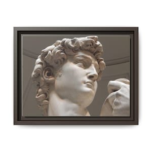 David Sculpture Wall Art - Renaissance Michelangelo Print on Canvas - Classic Art for Home & Office