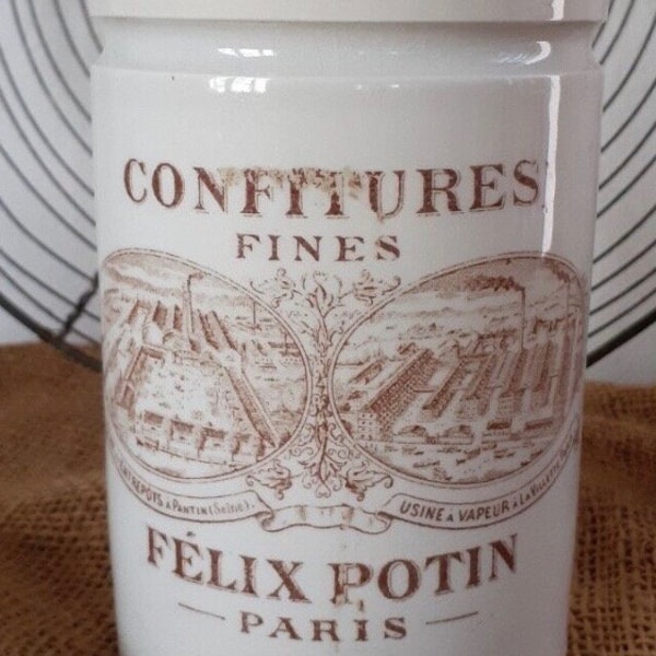 Ancien pot de confiture Félix Potin