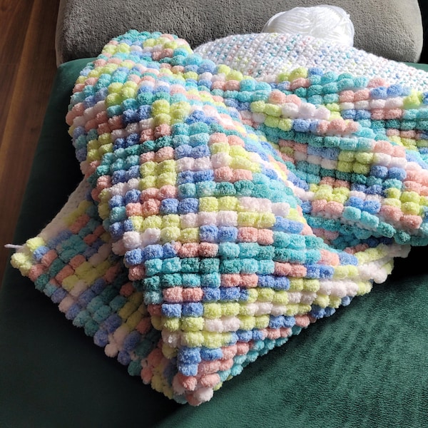 Bubblegum Blanket Crochet Pattern