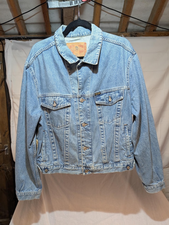 Diesel, Vintage (1990's) Diesel Basic Line Denim Jacket (L)
