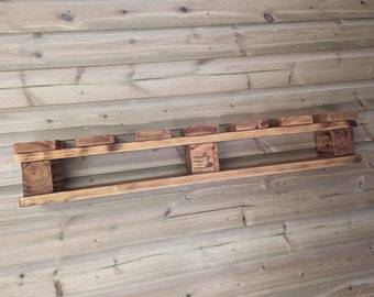 Rustic Reclaimed Pallet Wood Shelf/Storage