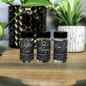 Scented Car Air Freshener Refill - 21ml Diffuser Oil