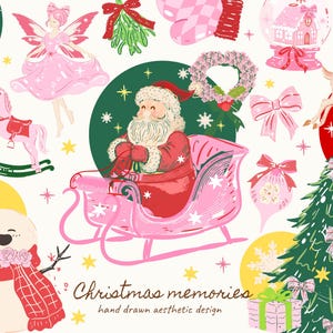 pastel christmas png, girly christmas clipart, kawaii christmas, retro christmas png, trendy christmas, vintage christmas clipart, holiday png bundle, cute santa png, pastel snowman, christmas baby shower, christmas nursery decor, festive clipart, whimsical christmas, shabby chic christmas, pink holiday clipart, christmas png set, coquette holiday, christmas aesthetic png, cozy christmas clipart, xmas png bundle