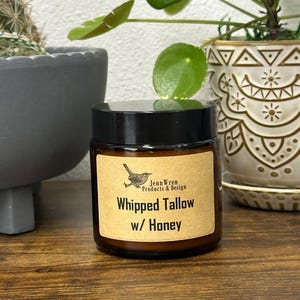 Homemade Tallow & Honey Lotion