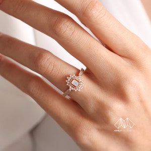 Diamond Promise Ring Engagement Ring  Wedding Ring Delicate Ring Promise Ring For Her.