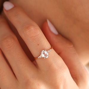 Diamond Ring  Wedding Ring  Delicate Ring Promise Ring Gifts For Her Couple Rings Engagement Ring Trendy Rings