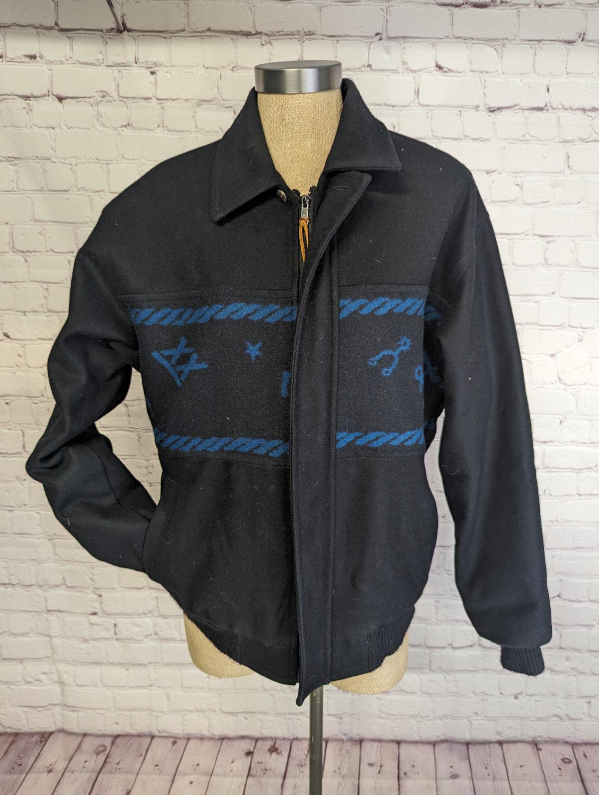 Vintage Pendleton Aztec Wool Jacket - Etsy