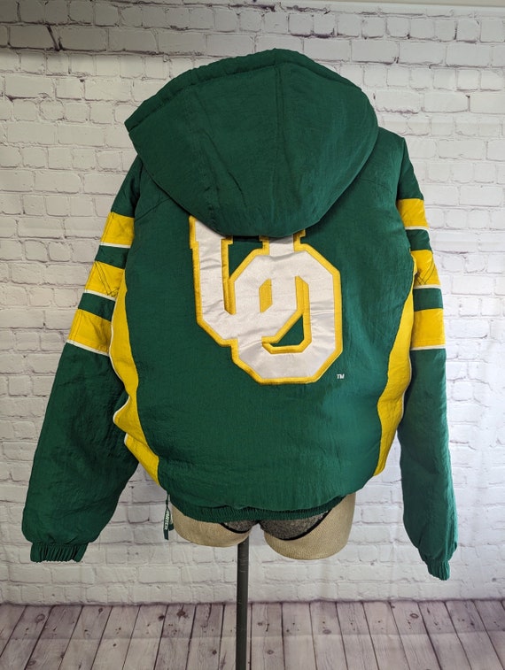 Vintage Oregon University OU Starter Puffer Jacke… - image 4