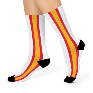 Kansas City Football Kingdom Socks - Pant Stripes - KC Crew Socks image 1