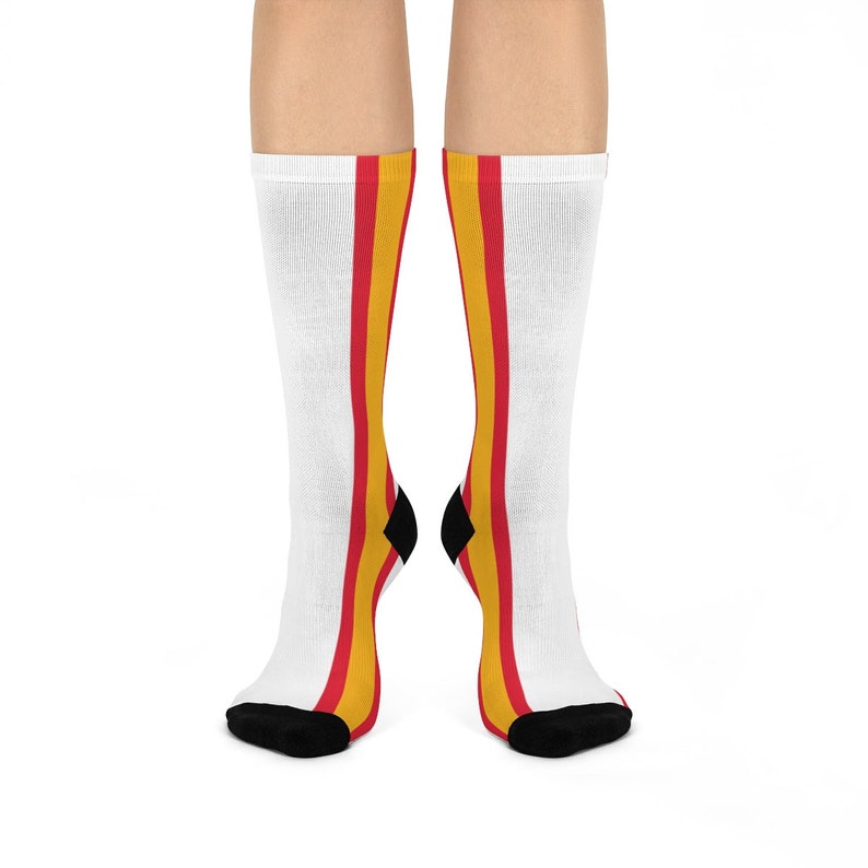 Kansas City Football Kingdom Socks - Pant Stripes - KC Crew Socks image 2