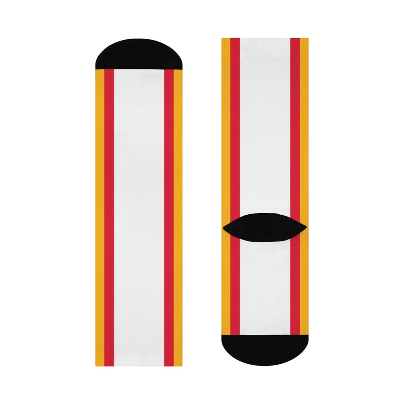 Kansas City Football Kingdom Socks - Pant Stripes - KC Crew Socks image 4