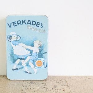 Vintage Verkade Biscuits / cookie tin from the seventies