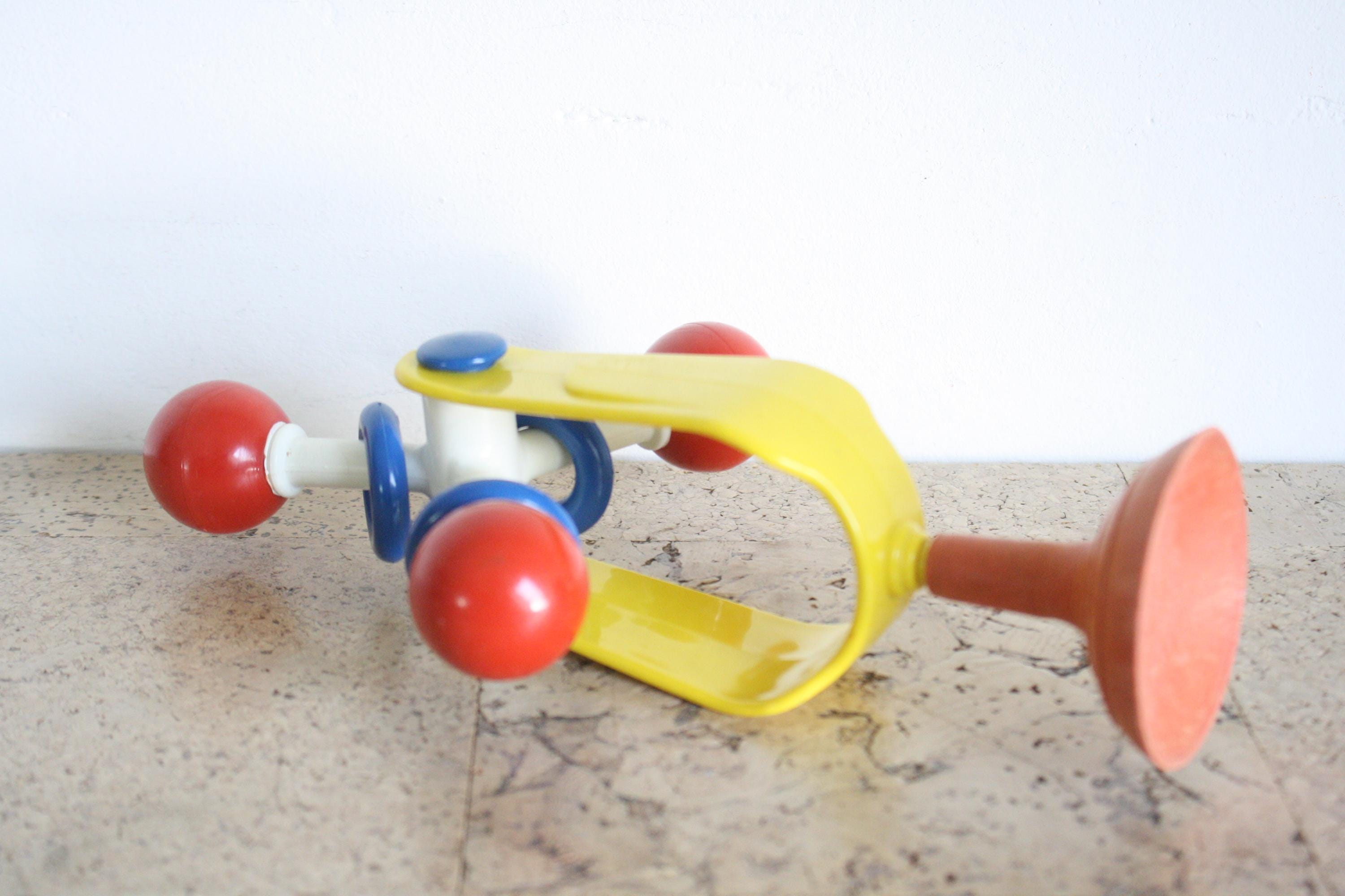 Lot De 3 Jouets AMBI TOYS ROTA-RATTLE JINGLERS - Vintage Années 70, Neufs Avec Boîte