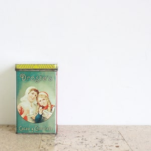 Vintage Dutch Droste tin from the seventies / eighties