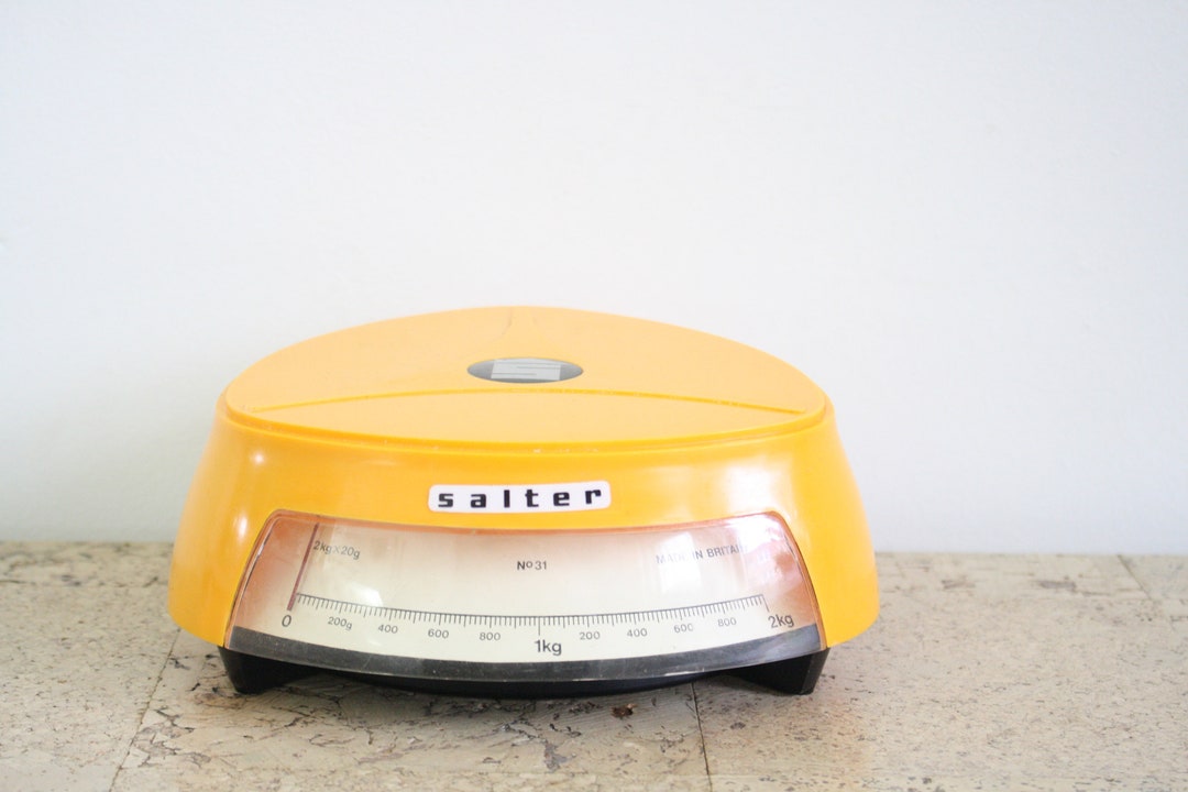 Vintage Salter Kitchen Scale From the Sixties Etsy