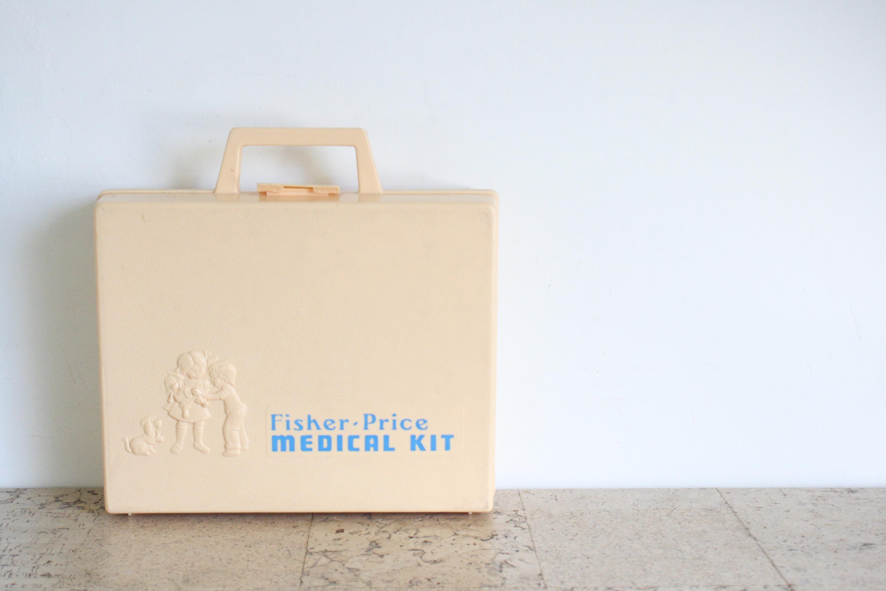 Valise Médicale Fisher Price Vintage 1977 – Jouet D'imitation Rétro
