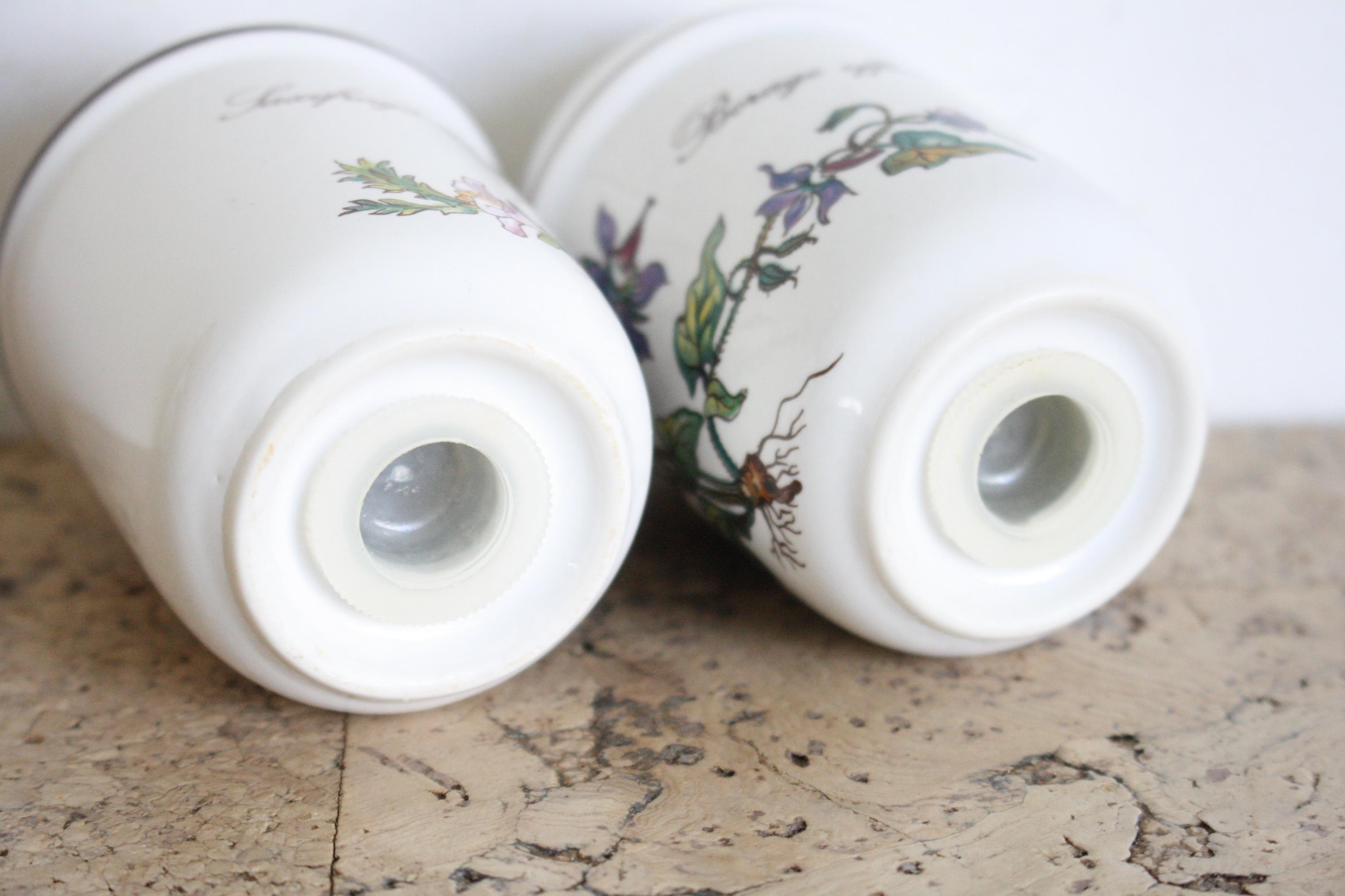 ヴィンテージのビレロイ＆ボッホ ボタニカ ペッパー＆ソルトシェーカー