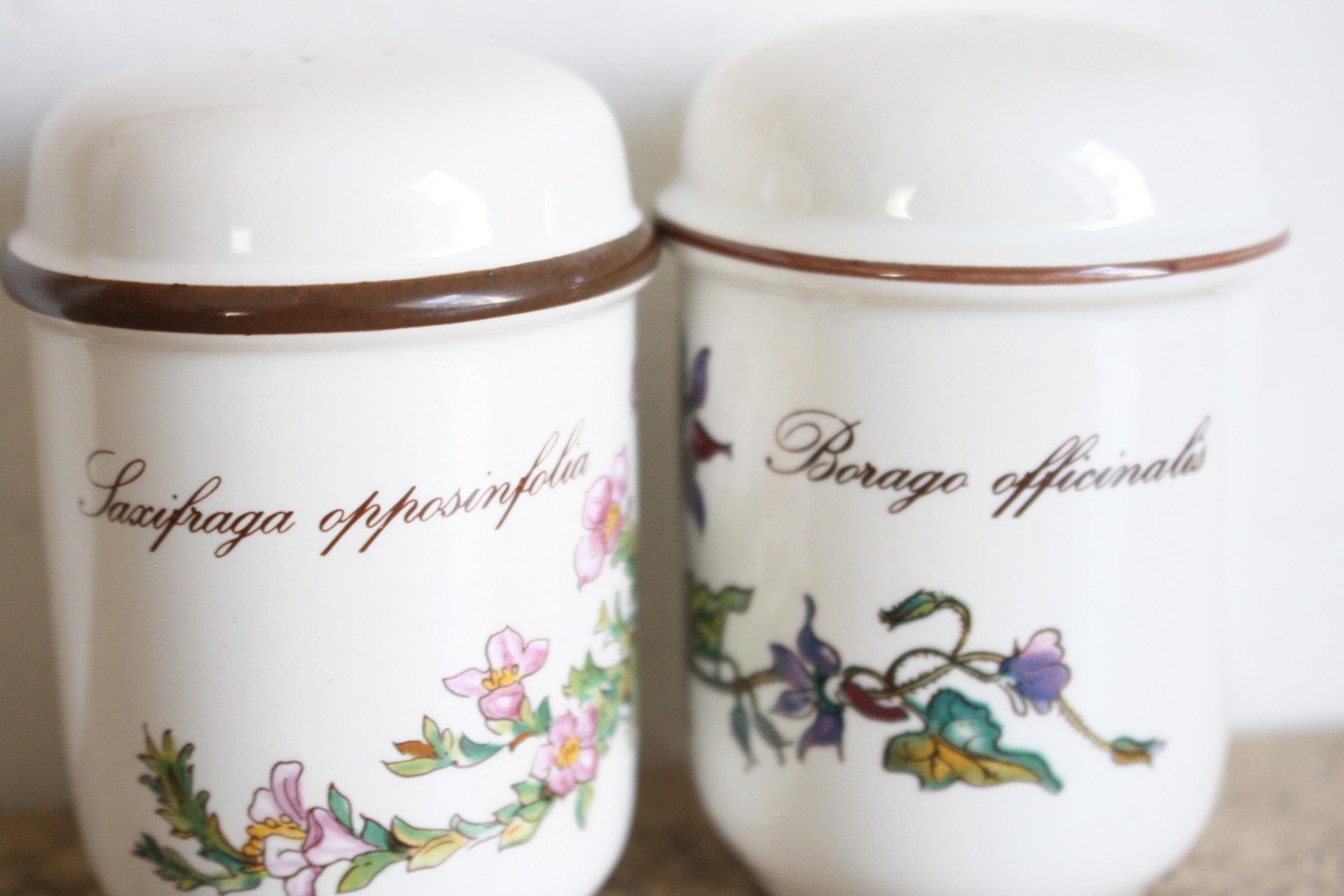 ヴィンテージのビレロイ＆ボッホ ボタニカ ペッパー＆ソルトシェーカー